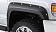 40967-02 Front and Rear, Driver and Passenger Side Fender Flares, Black Pocket Style Series