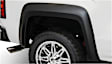 40975-02 Front and Rear, Driver and Passenger Side Fender Flares, Black Extend-A-Fender Series