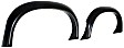 41024-11 Rear, Driver and Passenger Side Fender Flares, Black Extend-A-Fender Series