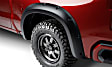 48109-08 Front and Rear, Driver and Passenger Side Fender Flares, Black Forge Series