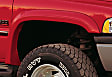 50009-11 Front, Driver and Passenger Side Fender Flares, Black Extend-A-Fender Series