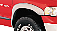 50018-02 Rear, Driver and Passenger Side Fender Flares, Black Pocket Style Series