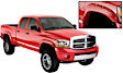 50907-02 Front and Rear, Driver and Passenger Side Fender Flares, Black Pocket Style Series