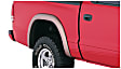 2000 Dodge Dakota - Front and Rear, Driver and Passenger Side, Fender Flares, Fleetside, Tire Coverage 1.5 in., Black, Extend-A-Fender Series