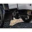 MUD-20084 Rear, Driver and Passenger Side Mud Flaps, Matte Black, Thermoplastic, Trail Armor Series