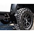 MUD-20084 Rear, Driver and Passenger Side Mud Flaps, Matte Black, Thermoplastic, Trail Armor Series