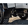 MUD-40154 Rear, Driver and Passenger Side Mud Flaps, Black, Thermoplastic, Trail Armor Series