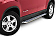 2011 GMC Acadia - Crossroads Series, Running Boards, Brite anodized, Non-Powered, Aluminum, Set of 2