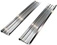 2016 GMC Sierra 3500 HD - Trailrunner Diamond Multi-Fit Series Running Boards, Brite anodized, Non-Powered, Aluminum, Set of 2