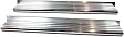 2016 GMC Sierra 3500 HD - Trailrunner Diamond Multi-Fit Series Running Boards, Brite anodized, Non-Powered, Aluminum, Set of 2