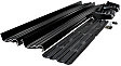 2017 Toyota Tacoma - Trailrunner Diamond Multi-Fit Series Running Boards, Powdercoated Black, Non-Powered, Aluminum, Set of 2