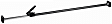 607002 Cargo Bar - Black, Steel, Universal