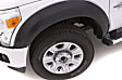 2001 Dodge Ram 2500 - Rear, Driver and Passenger Side, Fender Flares, Fleetside, Textured Black, Elite EX-ExtraWide Series