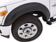 2006 Dodge Ram 1500 - Front, Driver and Passenger Side, Fender Flares, Fleetside, Flare Height 4.25 in., Tire Coverage 2.25 in., Textured Black, Elite EX-ExtraWide Series