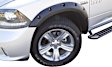 2015 Ram 1500 - Front and Rear, Driver and Passenger Side, Fender Flares, Fleetside, Flare Height 4.50 in., Tire Coverage 2 in., Except Sport / Express, Textured Black, Elite RX-Rivet Style Series