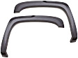 2016 Toyota Tacoma - Front and Rear, Driver and Passenger Side, Fender Flares, Fleetside, Black, Elite SX-Sport Style Series