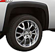 2004 Dodge Ram 1500 - Rear, Driver and Passenger Side, Fender Flares, Fleetside, Flare Height 4 in., Tire Coverage 1.25 in., Black, Elite SX-Sport Style Series