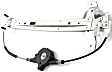 Front, Passenger Side Power Window Regulator, Without Motor