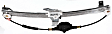 Front, Driver Side Window Regulator, Power, 8 Cyl., 4.6L Engine