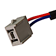 Front, Passenger Side Window Regulator, Power, With Cable Pulley at Top of Rail