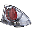 Passenger Side, Outer Tail Light, without Bulb, Halogen, Clear and Red Lens, 6 Cyl., 3.0L Engine, Sedan