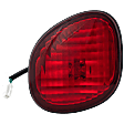 Driver Side, Inner Tail Light, with Bulb, Halogen, Red Lens, Base Model