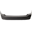 Rear Primed Bumper Cover, Base Model, 6 Cyl., 3.0L Engine, With Side Marker Holes
