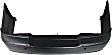 Rear Primed Bumper Cover, With Parking Aid Sensor Holes