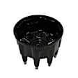 AL482-LG Distributor Cap - Black, Direct Fit, Sold Individually