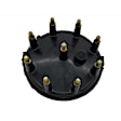 FD168-BB-LG Distributor Cap - Black, Direct Fit, Sold Individually