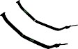IST358 OE Replacement Series Fuel Tank Strap, Set of 2