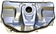 NIS-02 Galvanized Steel Fuel Tank, 13.2 gallons / 50 liters, Liland Fuel Tank