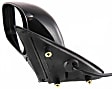 Driver Side Mirror, Power Adjust, Manual Folding, Heated, Paintable, No Signal Light, No Memory, No Puddle Light, No Auto-Dimming, No Blind Spot Feature