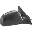 1998-2002 Lincoln Town Car - Passenger Side Mirror, Power, Manual Folding, Heated, Paintable, No Signal Light, No Memory, No Puddle Light, No Auto-Dimming, No Blind Spot Feature