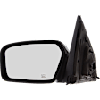 Driver Side Mirror, Power, Non-Folding, Heated, Chrome, No Signal Light, With memory, With Puddle Light, No Auto-Dimming, No Blind Spot Feature, Base Model