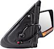 Passenger Side Mirror, Non-Towing, Power Adjust, Power Folding, Heated, Chrome, In-housing Signal Light, With memory, With Puddle Light, No Auto-Dimming, No Blind Spot Feature