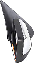 Passenger Side Mirror, Non-Towing, Power Adjust, Power Folding, Heated, Chrome, In-housing Signal Light, With memory, With Puddle Light, No Auto-Dimming, No Blind Spot Feature