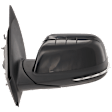 2015 Lincoln MKX - Driver Side Mirror, Power Adjust, Heated, Paintable, Manual Folding, In-housing Signal Light, With Blind Spot Glass, No Memory, With Puddle Light, No Auto-Dimming