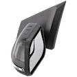 2015 Lincoln MKX - Driver Side Mirror, Power Adjust, Heated, Paintable, Manual Folding, In-housing Signal Light, With Blind Spot Glass, No Memory, With Puddle Light, No Auto-Dimming