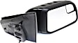 2013 Lincoln MKX - Passenger Side Mirror, Power Adjust, Heated, Paintable, Manual Folding, In-housing Signal Light, With Blind Spot Glass, No Memory, With Puddle Light, No Auto-Dimming