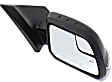 2013 Lincoln MKX - Passenger Side Mirror, Power Adjust, Heated, Paintable, Manual Folding, In-housing Signal Light, With Blind Spot Glass, No Memory, With Puddle Light, No Auto-Dimming