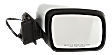 Passenger Side Mirror, Power, Manual Folding, Heated, Paintable, No Signal Light, No Memory, No Puddle Light, No Auto-Dimming, No Blind Spot Feature