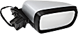 Passenger Side Mirror, Power, Manual Folding, Heated, Paintable, No Signal Light, No Memory, No Puddle Light, No Auto-Dimming, No Blind Spot Feature