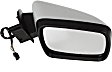 Passenger Side Mirror, Power, Manual Folding, Heated, Paintable, No Signal Light, With memory, No Puddle Light, No Auto-Dimming, No Blind Spot Feature