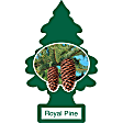 U3S-32001 Royal Pine Air Freshener, Set of 3