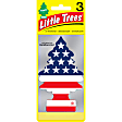 U3S-32045 America Air Freshener, Set of 3