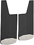 250014 Universal Rear Mud Flaps, 14 in. x 23 in., Flat Type, Tetured Black, Set Of 2