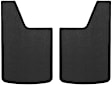 251014 Mud Flaps, Textured Black, Rubber, Textured Series