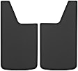 251023 Front or Rear Textured Rubber Mud Guards,  12 in. x 23in., Universal, 2 Flaps