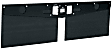 255300 Mud Flaps, Textured Black Center, Rubber, Tow Guard Series